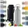 Thermosflasche 500ml doppelwandige Trinkflasche Edelstahl 500ml Isolierflasche 500ml frei Edelstahl Trinkflasche Teeflasche Trinkflasche Sportflasche Ultimate Grey