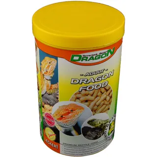 Dragon - DRAGON Food Adult 100 g - Reptilienfutter für Bartagamen, Dornschwanzagamen, Chuckwallas, Blauzungenskinke und andere Herbivore