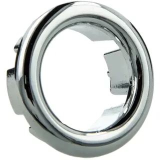 tecuro Überlaufblende Ø 28 mm Abdeckung Ring für Überlaufloch Waschbecken