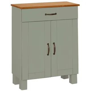 Home Affaire Unterschrank »Rodby«, FSC®-zertifiziertes Massivholz, Breite 60cm, Höhe 80cm, grün