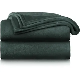 Blumtal Kuscheldecke 220 x 240 cm Grün