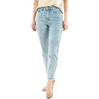 Only Female Mom Jeans ONLEMILY Ankel Hohe Taille Gerade geschnitten Jeans