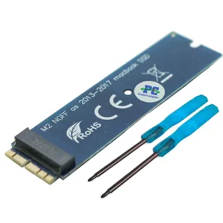 Sintech M.2 nVME SSD Adapter Card Upgrade Kits, kompatibel mit MacBook Air (2013-2017 Jahr) und MacBook Pro (Ende 2013-2015 Jahr), iMac
