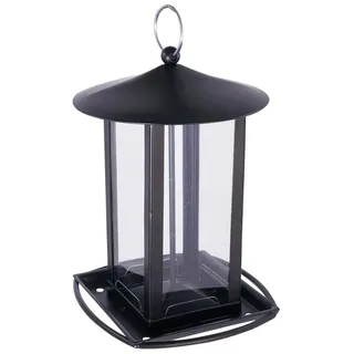 Nobby Futterspender schwarz 15 x 15 x 21 cm