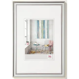 walther design Trendstyle Kunststoffrahmen Silber 60x80 cm 1 St.