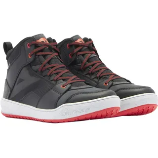 Dainese Suburb D-WP S26 Schwarz/Weiß/Rot 42