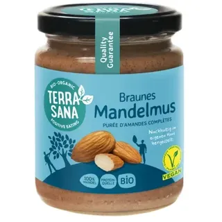 Terrasana Mandelmus braun bio 250g