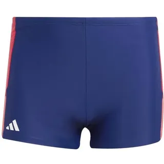 Adidas Colorblock Swim Boxer-Badehose Dark Blue / Pure Ruby / Lucid Red L