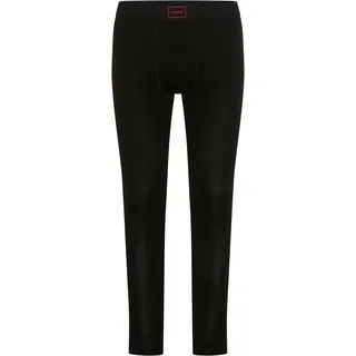 hugo underwear Lange Unterhose »LONG JOHN LENN« Logodruck am Bund, körpernah, Gr. L (52), Black 001, , 63077700-L