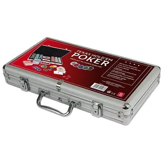 ASS Altenburger ASS 130006255 - Texas Hold'em Poker, Profi-Set in Casino Qualität, Pokerkoffer