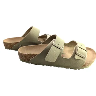 Birkenstock Vegan Sandalen „Rivet Logo“ Grün EU 44 Männer Sommer Schuh#1023958