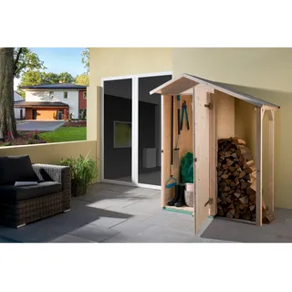 Weka Geräteschrank 1,42 x 0,85 x 1,96 m natur