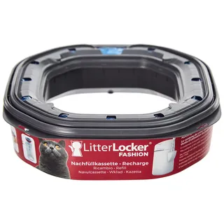 LitterLocker Katzentoilette Fashion 1 Stück Transparent/Mehrfarbig