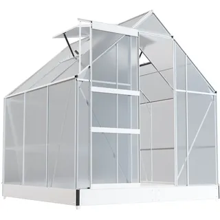 garmio CUNEO Frühbeet Alu Grau HKP 4 mm 3,7 m2