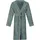 Herrenbademantel BUGATTI Decimo ideal für Sauna Spa Hotelbademantel Morgenmantel Gr XL grün sage L 113cm Webfrottier Hausmäntel mit Kapuze farbiger Kantenblende reine Baumwolle