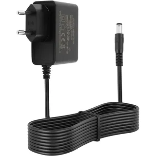 12V 1A Netzteil Ersatz für Yamaha PA-130 PA-130A PA-3 PA-3B PA-130B PA-5D PA-3C PA-5B EP-A3 KP-A3 AC Adapter Netzteil Ladekabel Ladegerät Power Adapter Digital Klavier Tastatur PSR YPG YPT DGX 1.2M