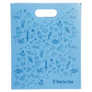 Step By Step Heftbox mit Tragegriff, Blau
