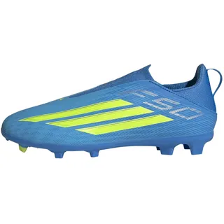 adidas F50 League Laceless FG/MG Lucid Ray Blue / Team Solar Yellow 2 / Lucid Aquamarine 28