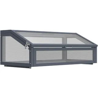 Westmann Frühbeetaufsatz Tega Anthrazit 50x100x36cm