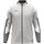 Trainingsjacke hellgrau/weiß/grau 164