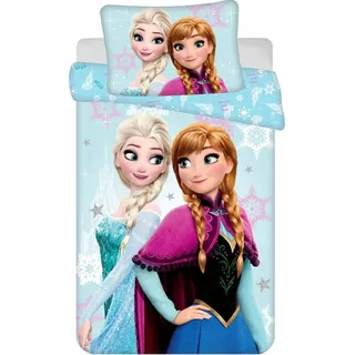 Jerry Fabrics Disney Frozen Hellblau Baby 100x135 cm - Blau