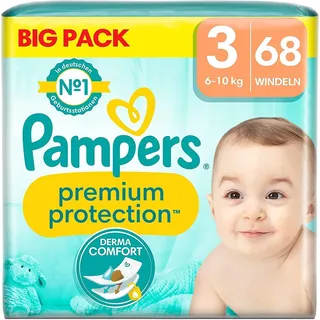 Pampers Premium Protection Gr. 3 (6-10 kg) 68 St.