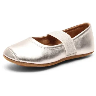 Bisgaard Mädchen Ballet Geschlossene Ballerinas, Silber 01 Silver, 20 EU
