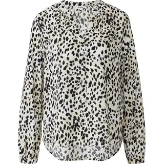 s.Oliver Tunikabluse mit All-over-Print Weiß 36
