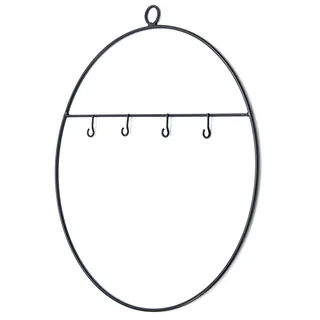 NaDeco Garderobe NaDeco 40 cm Schwarz