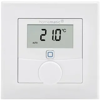 Homematic IP Wandthermostat mit Luftfeuchtigkeitssensor Weiß (156669A0)