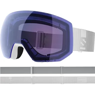 Salomon Radium Pro Sigma Schneebrille 2026 white/sigma ice blue