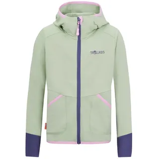 TROLLKIDS Saltfjord Fleecejacke Pistachio Green 176