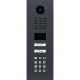 DoorBird D2102KV Türsprechanlage LAN Außeneinheit RAL 7016 (seidenmatt)