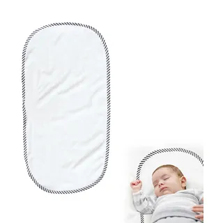 Wickelunterlage, Weiche Wickelunterlage, Wasserdichte Wickelunterlage Baby, Wiederverwendbare Bambus-Viskose Wickelunterlagen, Tragbare Waschbare Wickelunterlage Baby Wasserdicht Waschbar
