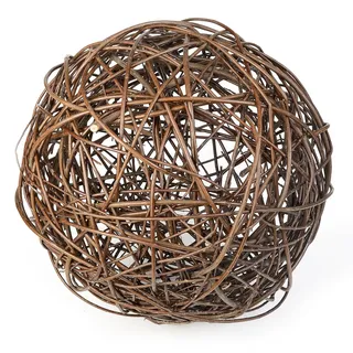 WEIDENPROFI Weidenkugel, Dekokugel aus Weide für Haus und Garten, ca. Ø 25 cm