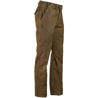 Hubertus Herren-Lederjagdhose, oliv, 25
