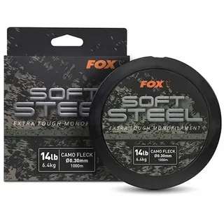 Fox Soft Steel Fleck Camo Mono - 1000m monofile Schnüre / 0.370 mm