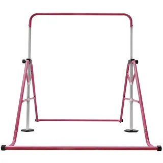 Tagtuell Gymnastikstange, Gymnastics Bars for Kids, Faltbarer Turnreck Reckstange Indoor, Heimausrüstung Stangen für das Kinderheimtraining, Verstellbarer Höhen