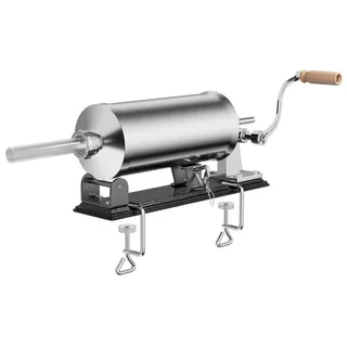 Costway 4,8L Wurstfüller, Wurstmaschine inkl. 4 Fuellrohre Edestahl, Wurstspritze, Wurstfüllmaschine