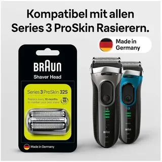 Series 3 Braun 32S Scherkopf Elektrorasierer Ersatzscherteil kompatibel Rasierer