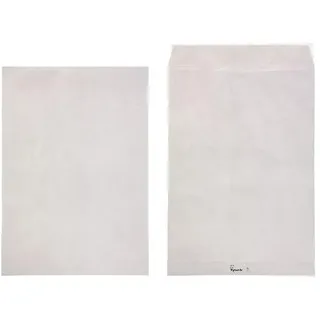 Tyvek Versandtaschen B4 55 g/m2 Weiß Ohne Fenster Abziehstreifen 250 x 353 mm 100 Stück