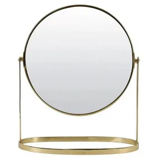 Light & Living Schminkspiegel Schminkspiegel Nibia von Light & Living Tischspiegel Spiegel Gold goldfarben