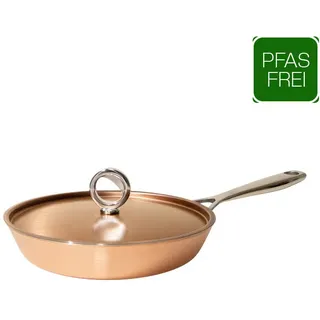 Olavson Kupferpfanne Pure Edition - 24 cm - unbeschichtet - Stielgriff