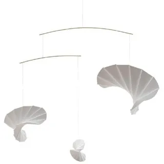Flensted Mobiles - Waves 3 Mobile, weiß,