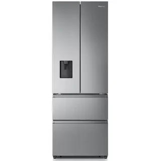 Hisense RF632N4WIE French Door (485 l, 2000 mm hoch, Edelstahl)