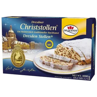Dr.Quendt Dr. Quendt Dresdner Christstollen mit Rosinen, 1000g