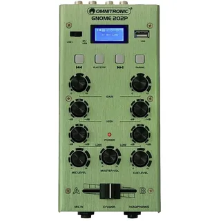 Omnitronic GNOME-202P Mini-Mixer grün