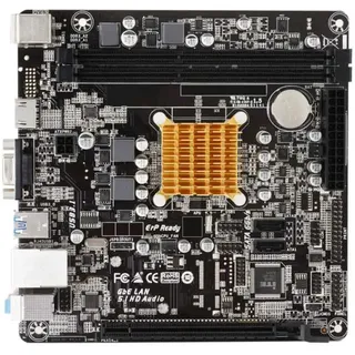 Biostar A68N-2100K Mainboard Mini-ITX AMD E1 6010 USB 3,2 Gigabit LAN Onboard-Grafik HD Audio