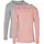 Basic 35 t-shirt 2-pack blusher 568 116