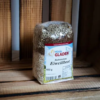 Mühle Gladen Eiweißbrot - Backmischung 400g